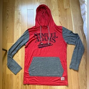 Sam Adams Long sleeve T shirt hoodie
